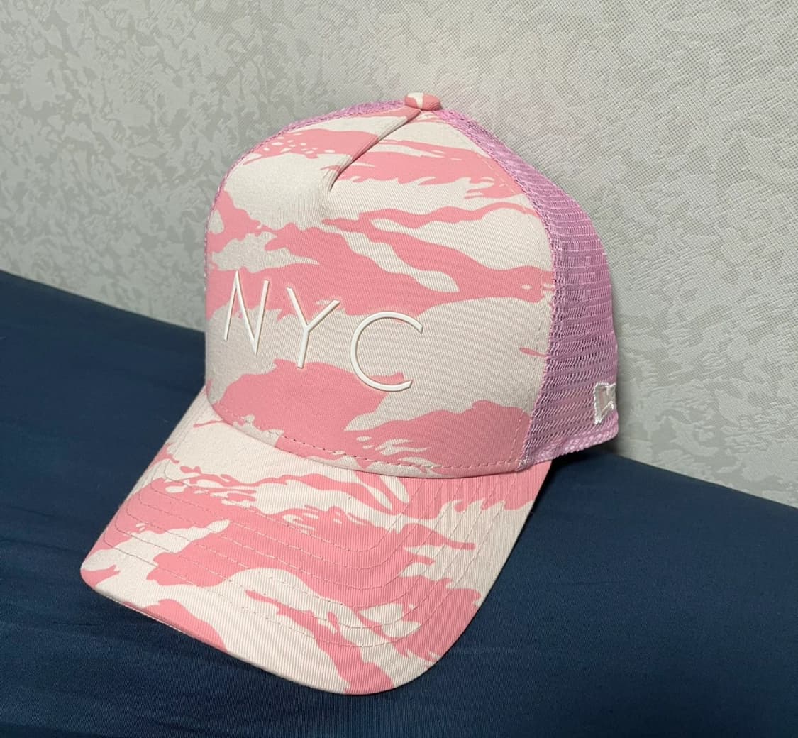 [New Era]뉴에라 메쉬 핑크 볼캡(새상품) 상품이미지2