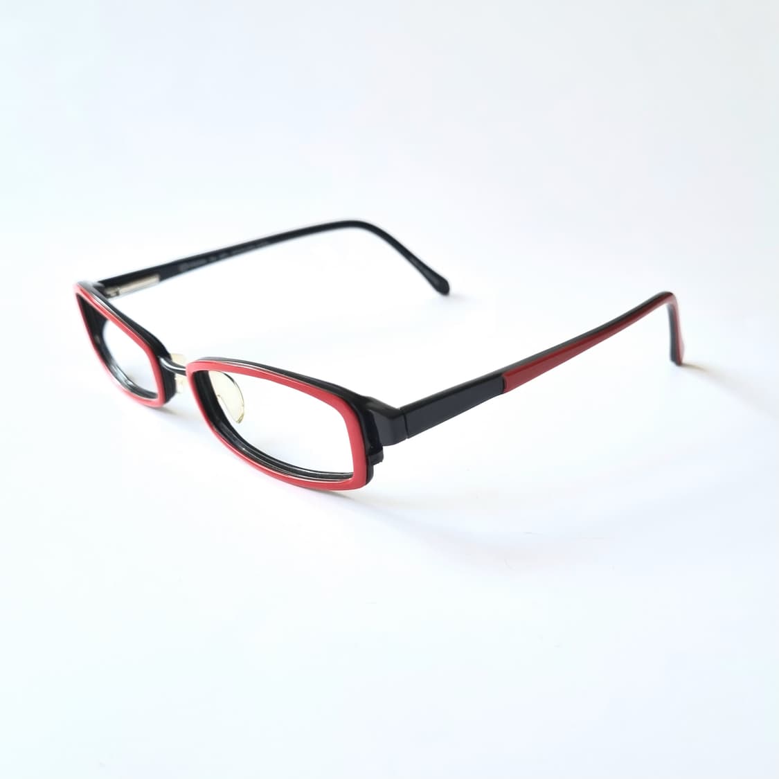 빈티지 긱시크 레드&블랙 포인트안경테 상품이미지4