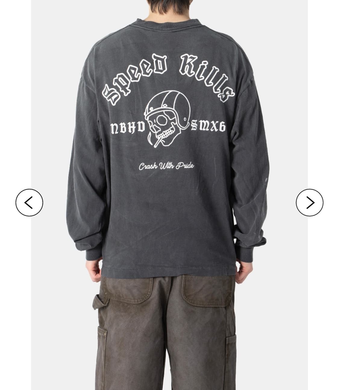 네이버후드 세인트마이클 맨투맨 라지사이즈 상품이미지8