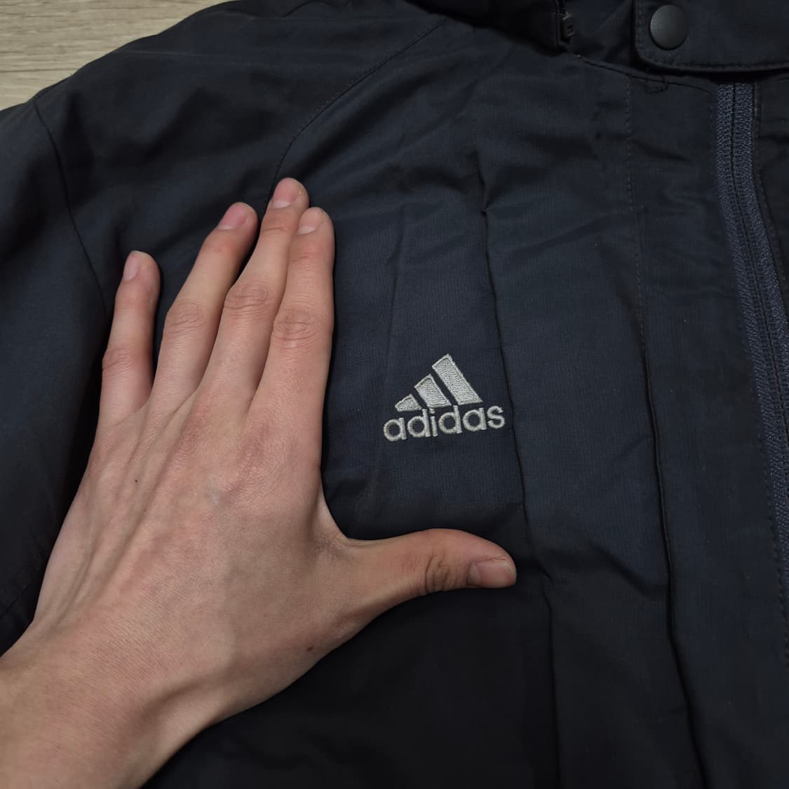 아디다스 남성 기모 바람막이 점퍼 L(100) 상품이미지5