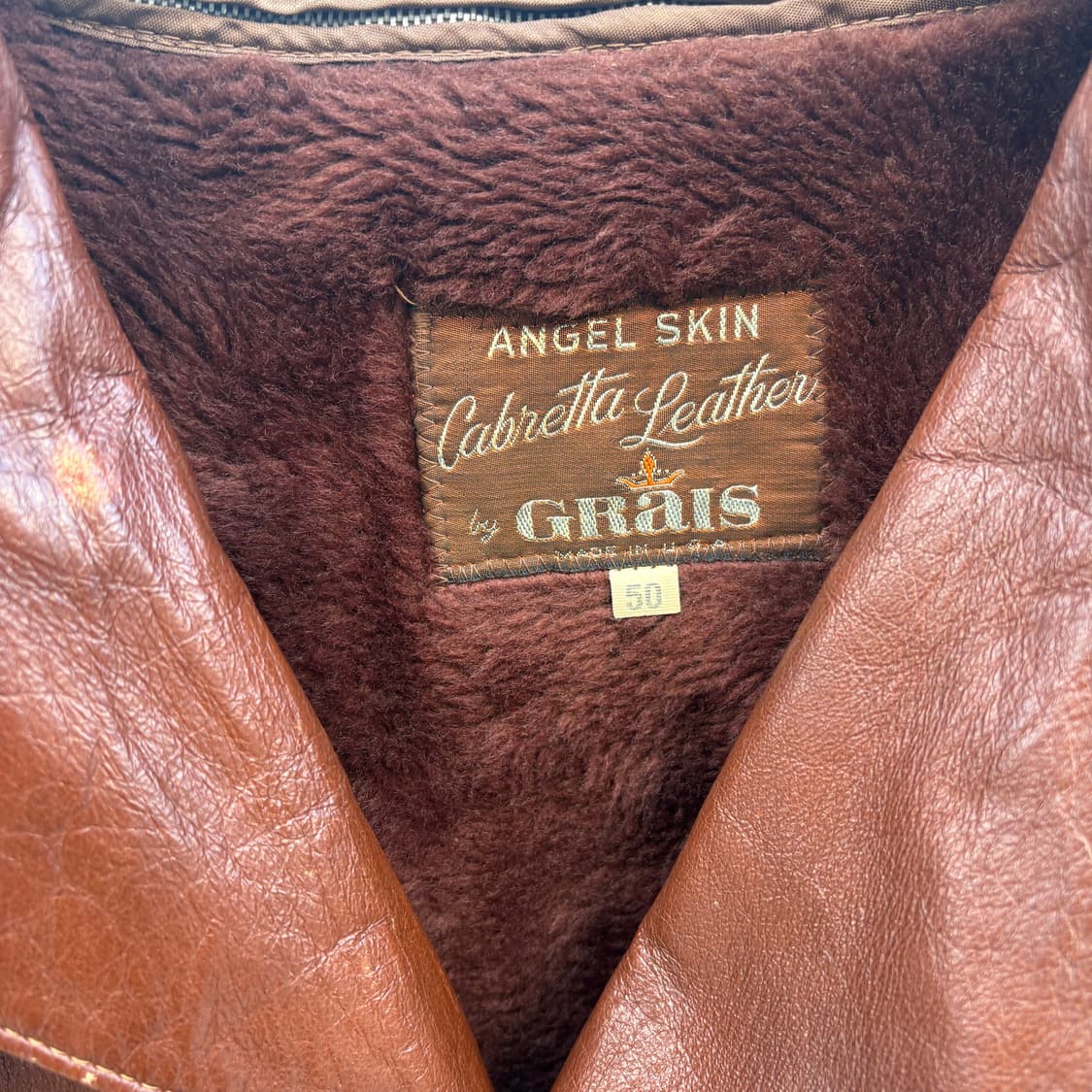 70’s Cabretta Leather 레더카코트 빅사이즈 상품이미지7
