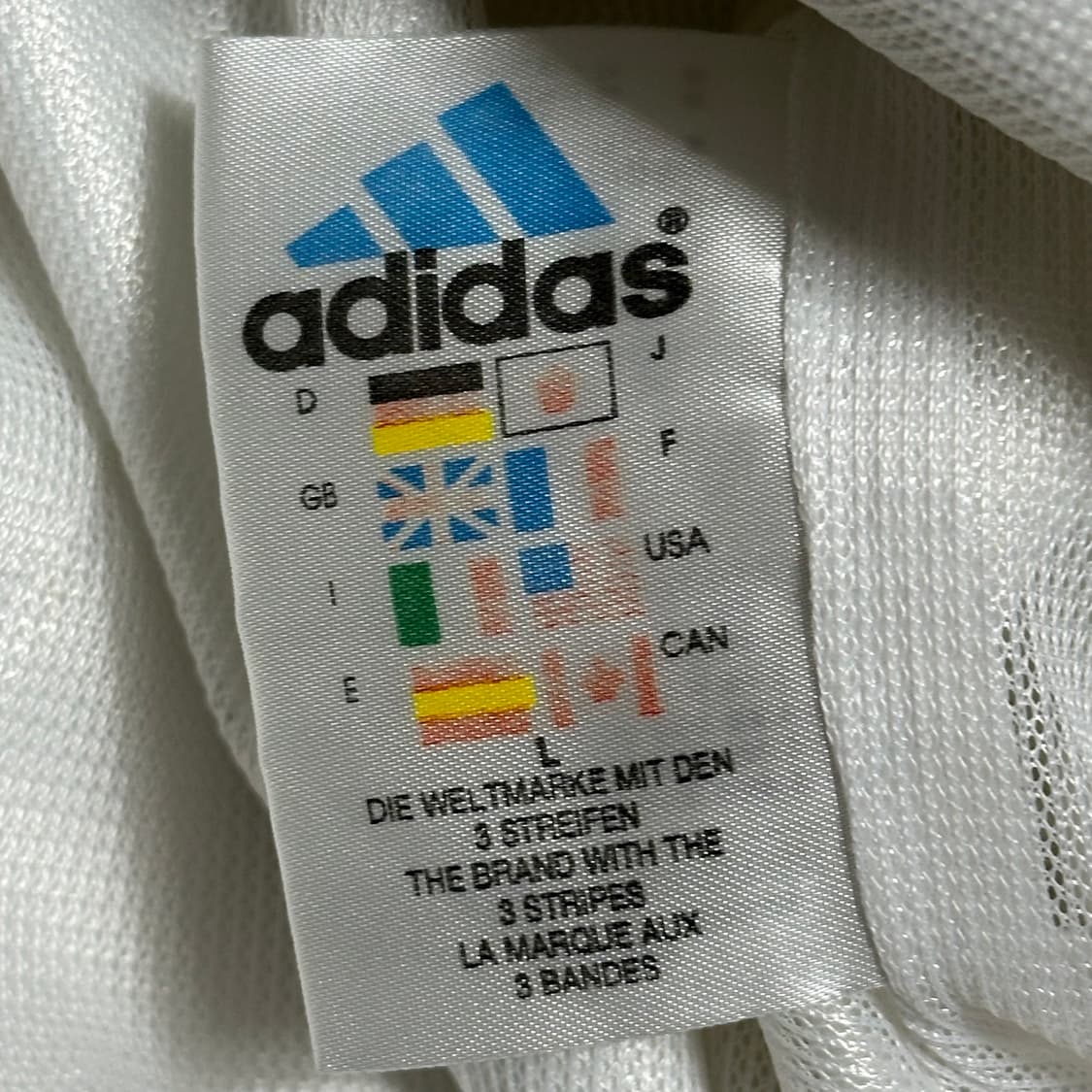 95 아디다스 첼시 화이트 바람막이 상품이미지5