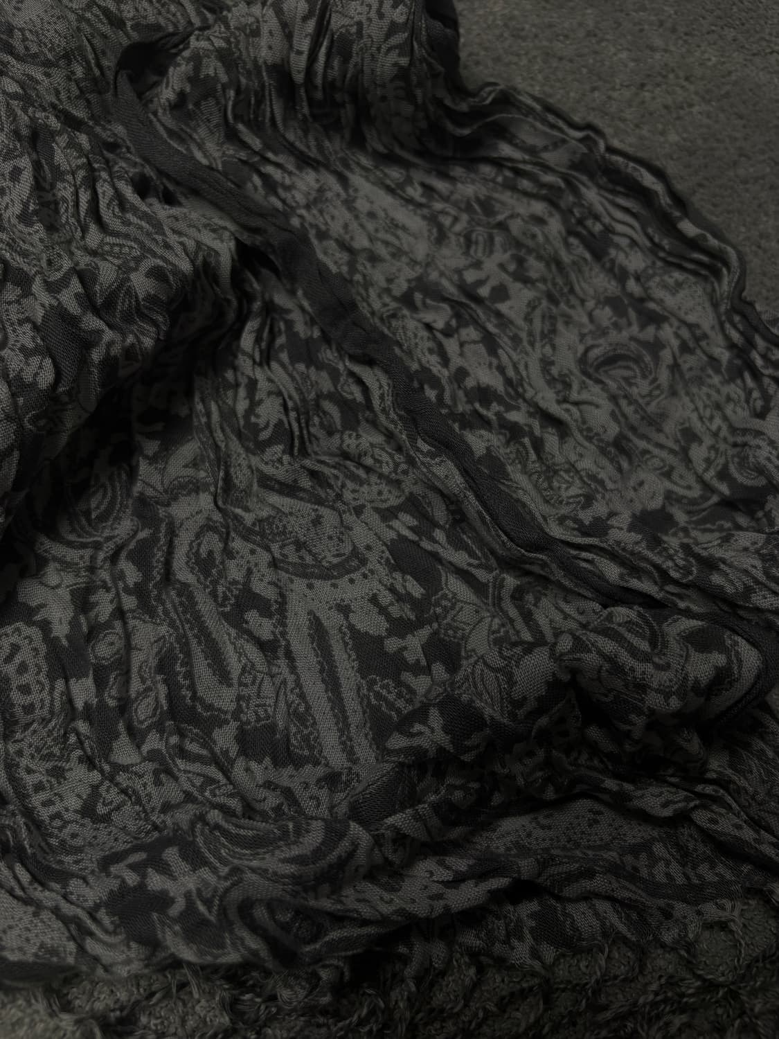 Vintage vkei punk mood enthic scarf 상품이미지3