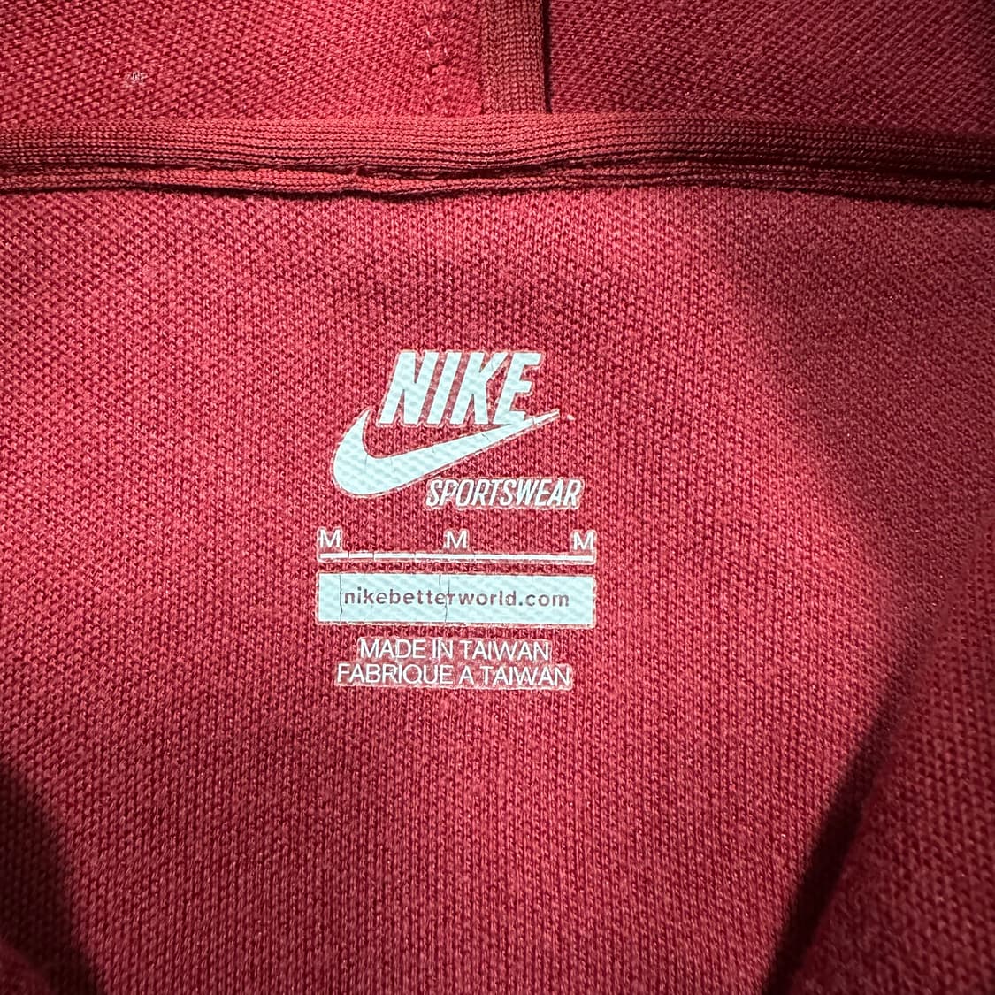 ✨ (바배) 나이키 버건디 사이드라인 트랙탑 져지  상품이미지3