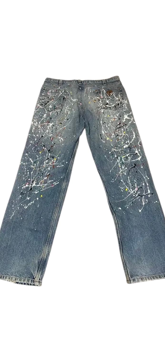 [36] 칼하트 페인팅 커스텀 데님 상품이미지4