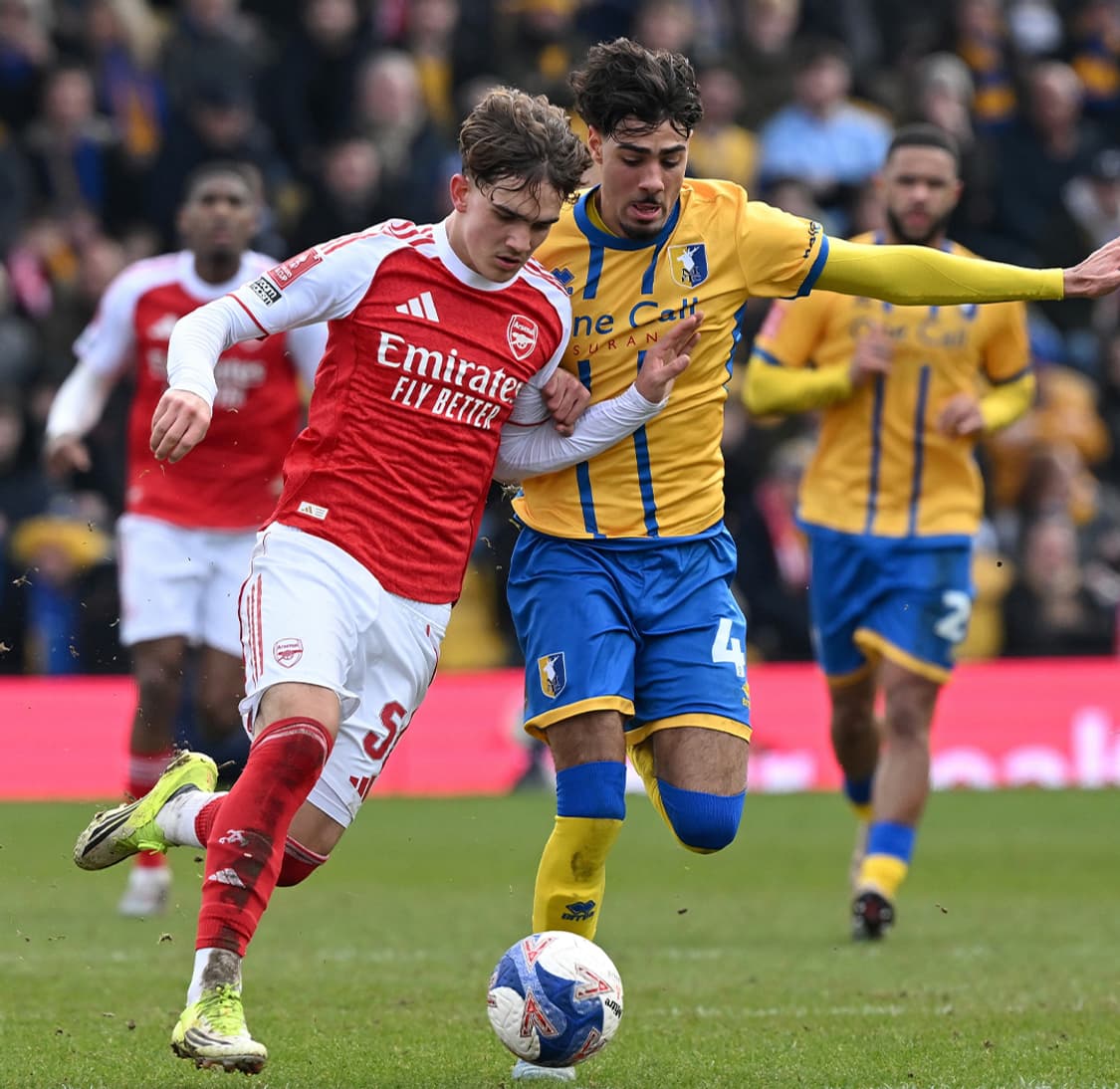 25-26 아스날 홈킷 FA컵 패치 맥스 다우먼 유니폼 L 상품이미지9