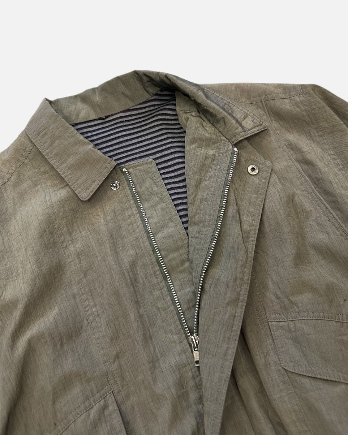 vintage khaki blouson jacket 상품이미지3