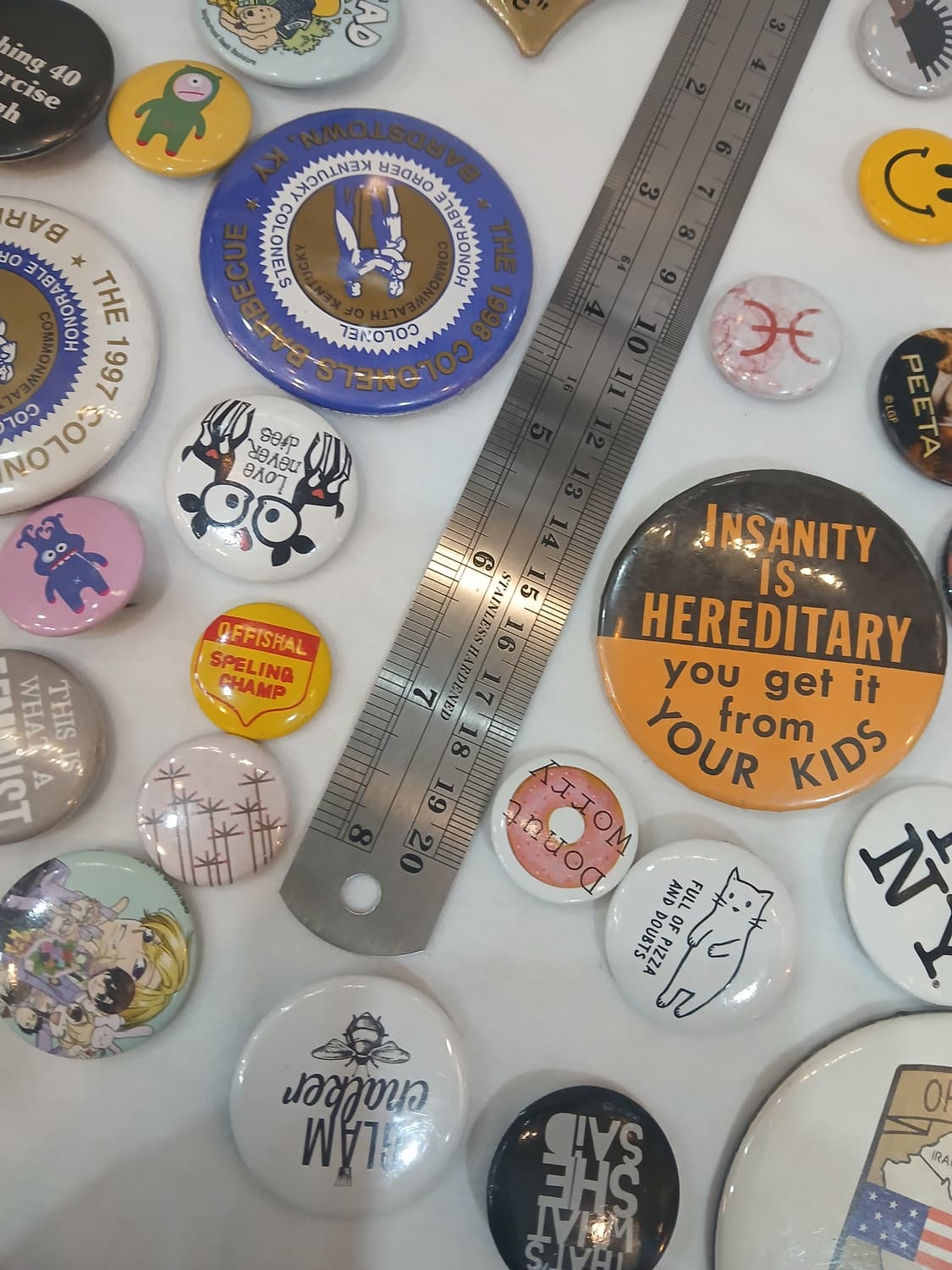 빈티지 틴 뱃지 상품이미지4