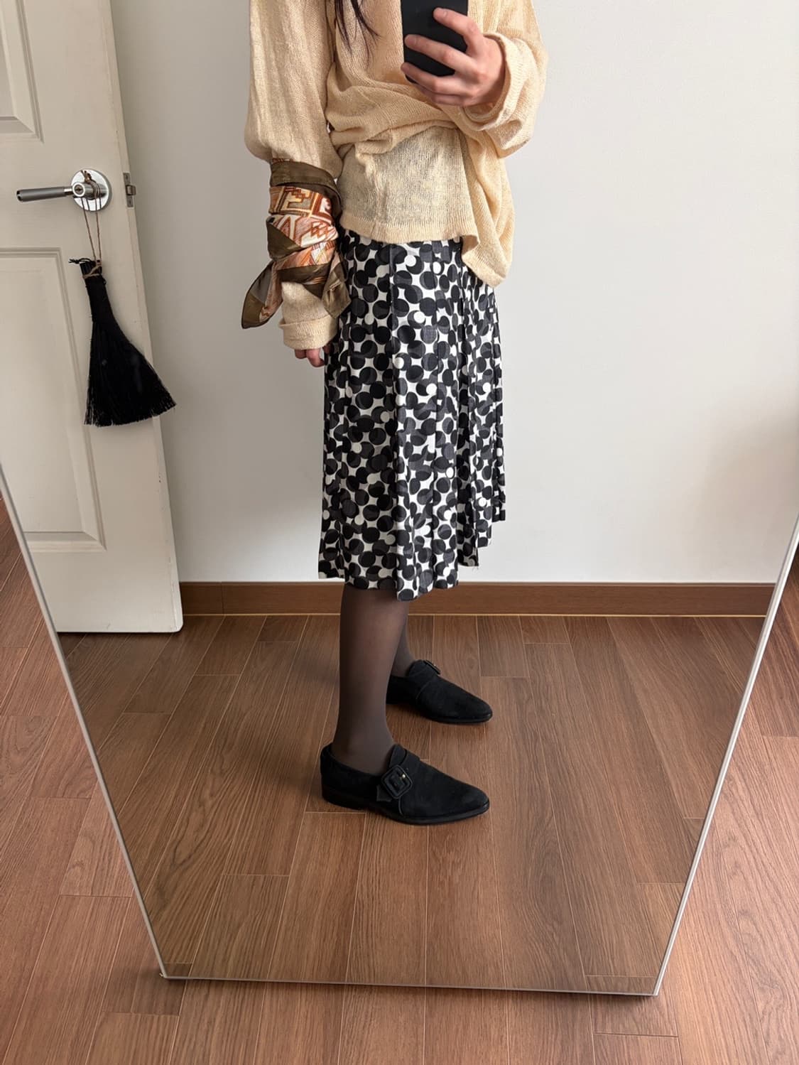 patterned skirt 상품이미지4