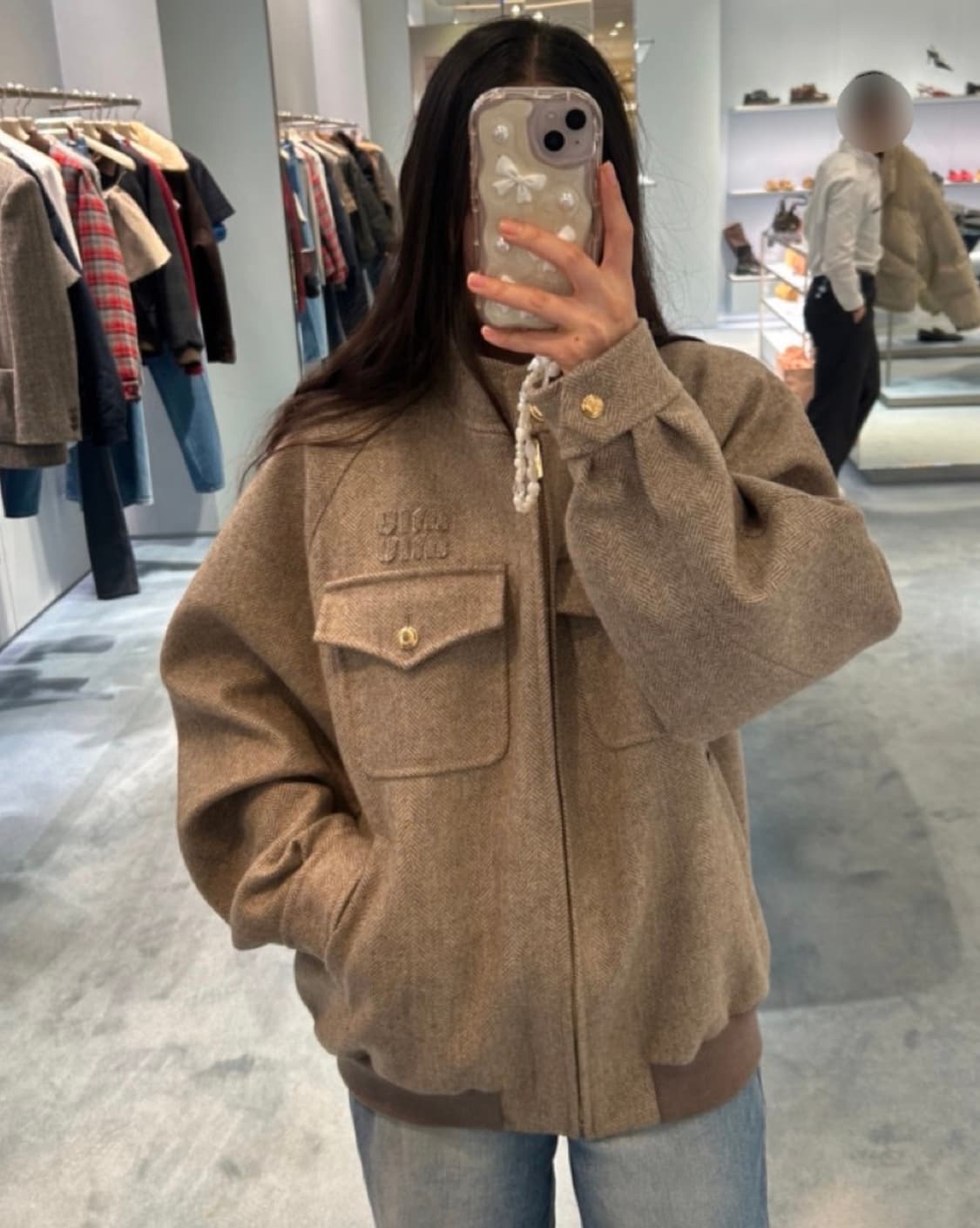 미우미우 울해링턴 자켓 상품이미지2