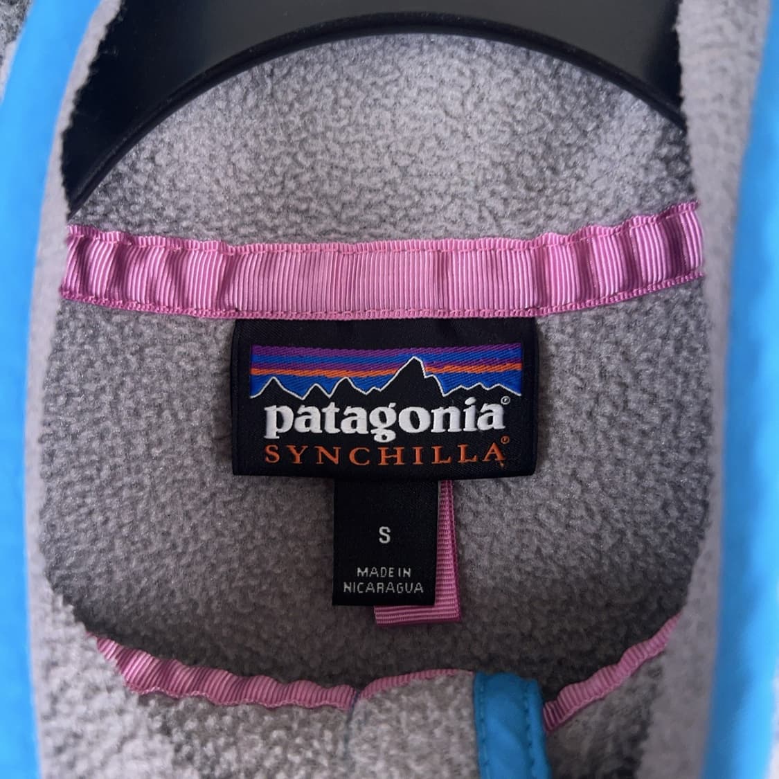 10s 파타고니아 신칠라 스냅-T 그레이/블루 상품이미지3