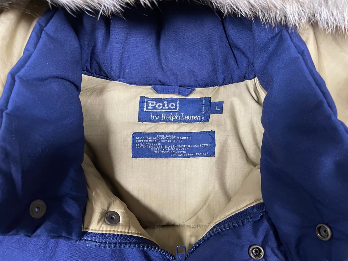 105) 90's 폴로랄프로렌 푸퍼 후디 다운패딩(민트급)RRL&LVC 상품이미지4