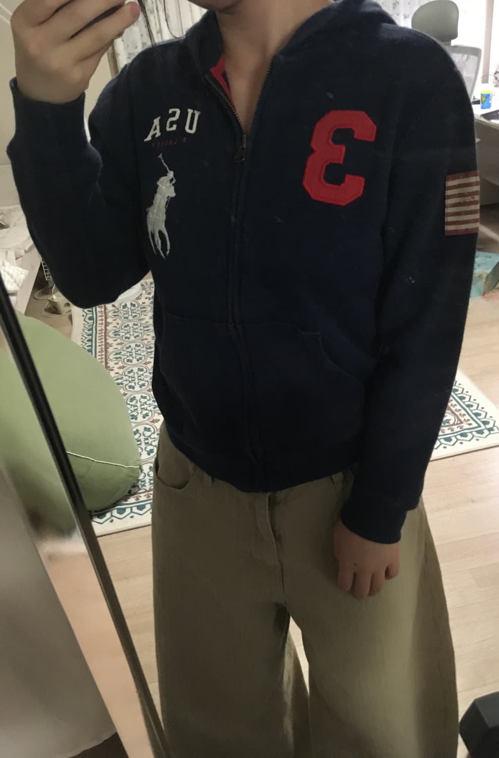 폴로 빅포니 후드집업 상품이미지1