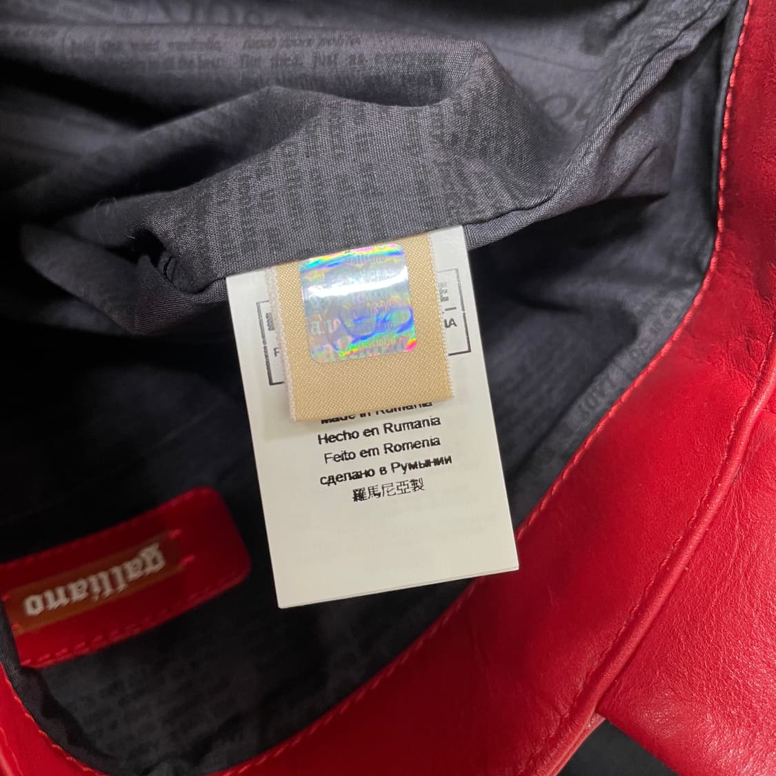 [OS] John Galliano 레더 토트백 상품이미지10