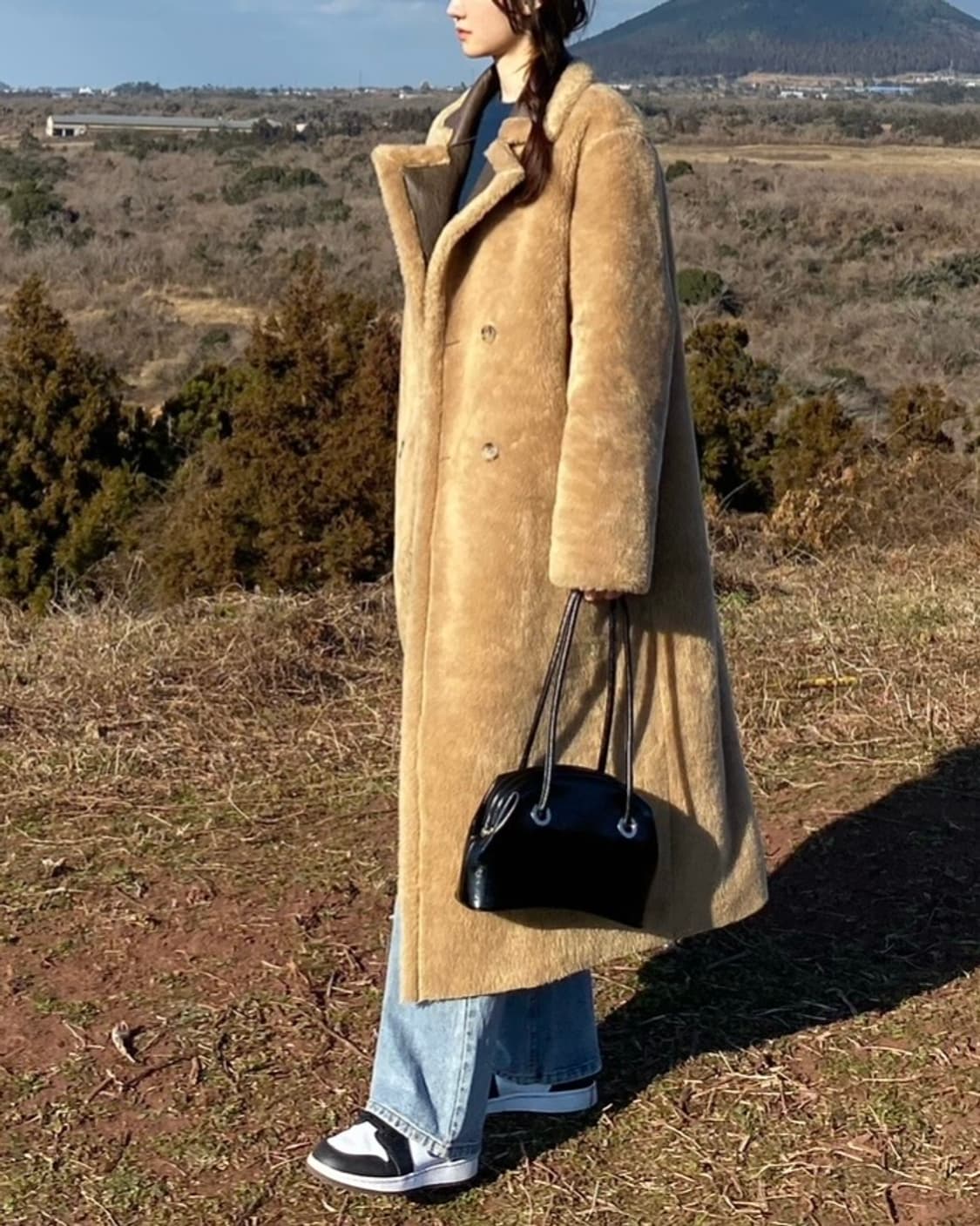 리버서블 무스탕 코트 상품이미지3