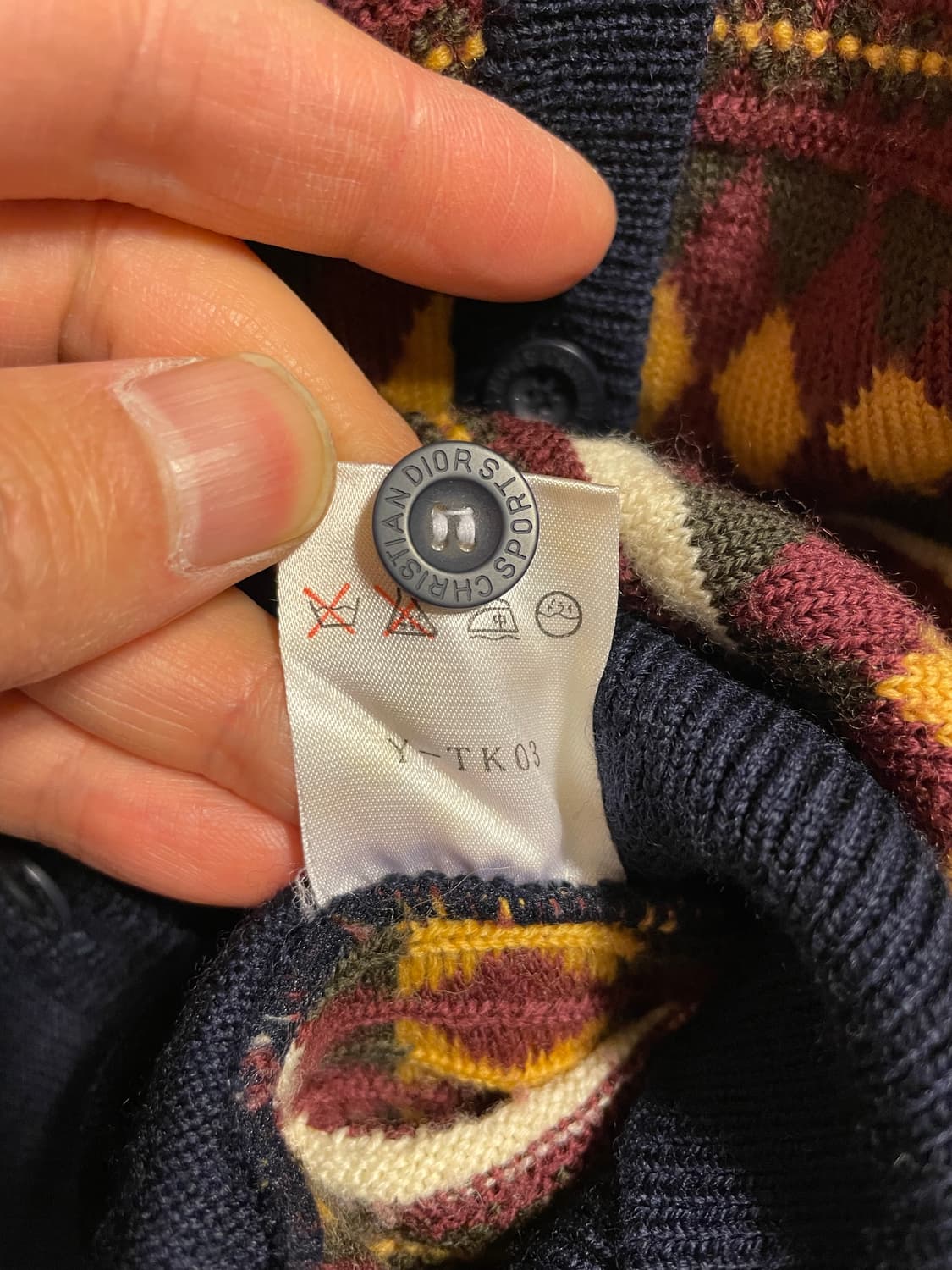 크리스찬디올 니트조끼 상품이미지6