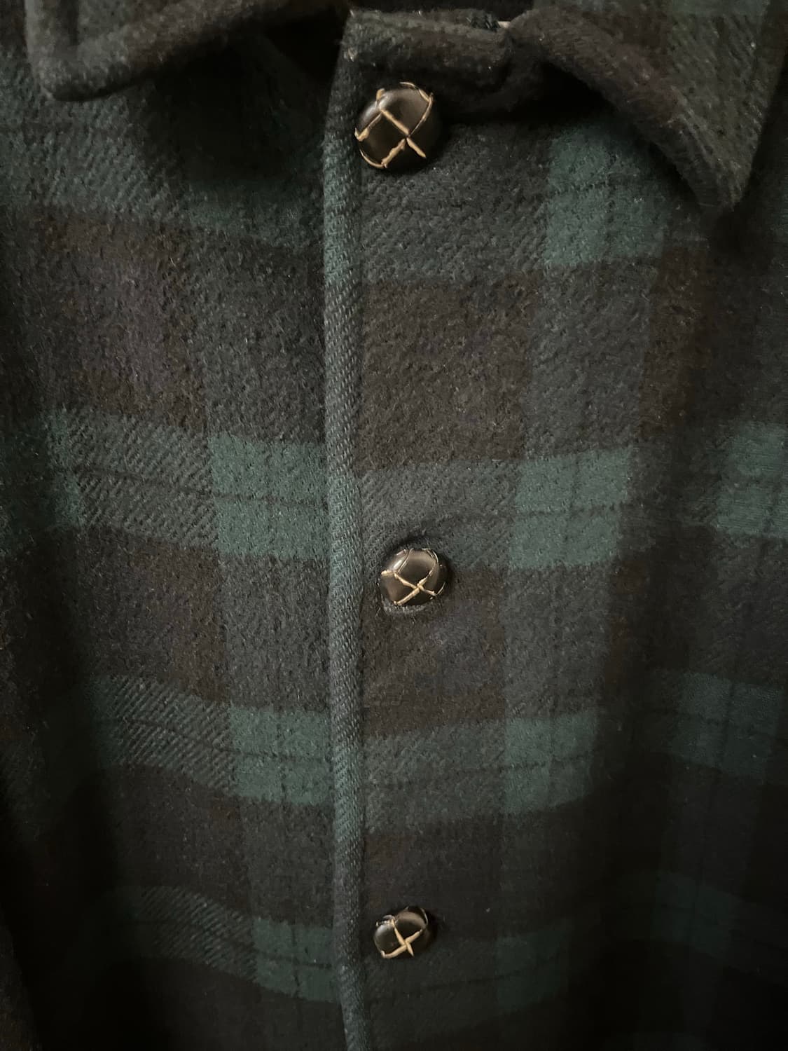 타미힐피거 블랙와치 코트 made in England 상품이미지2