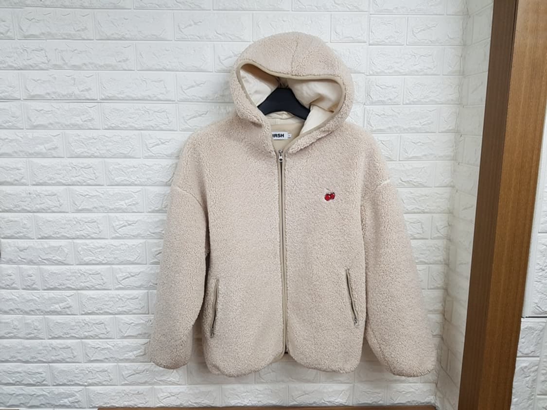 키르시 양털 후드집업 점퍼 1사이즈(오버핏 여성66 후리스) 상품이미지1