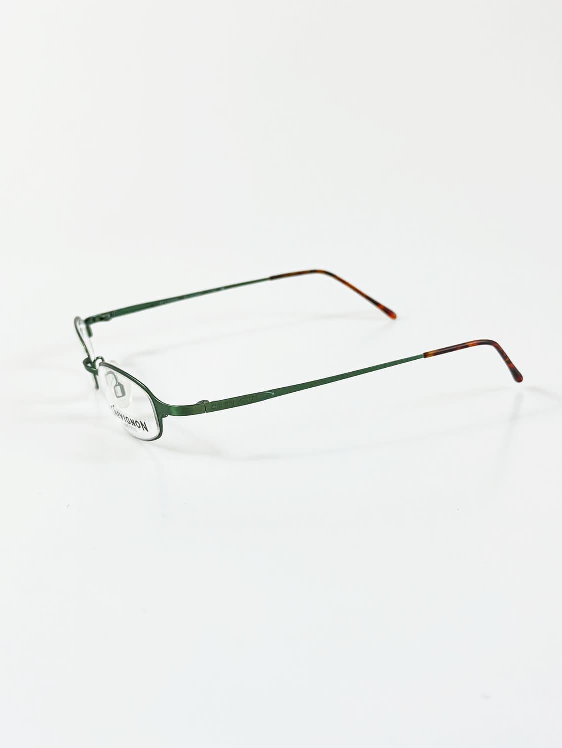 CHEVIGNON LUNETTES 그린 메탈 스퀘어 빈티지 안경 상품이미지3