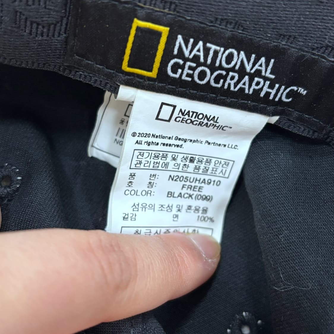 F 내셔널지오그래픽 볼캡 모자 0316E 상품이미지7