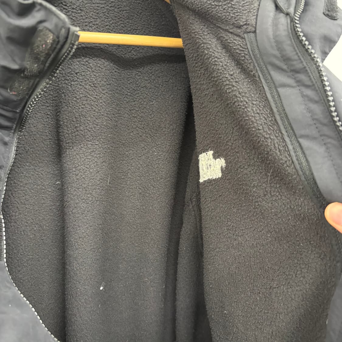 노스페이스 블랙 바람막이 패딩 자켓 XXL 상품이미지6