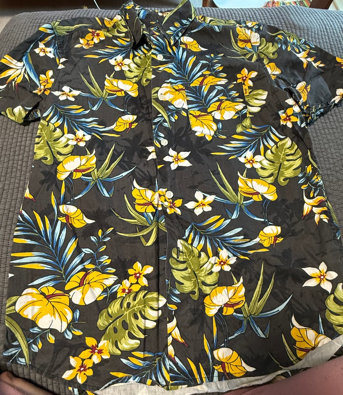 스투시 하와이안 셔츠 S 상품이미지3