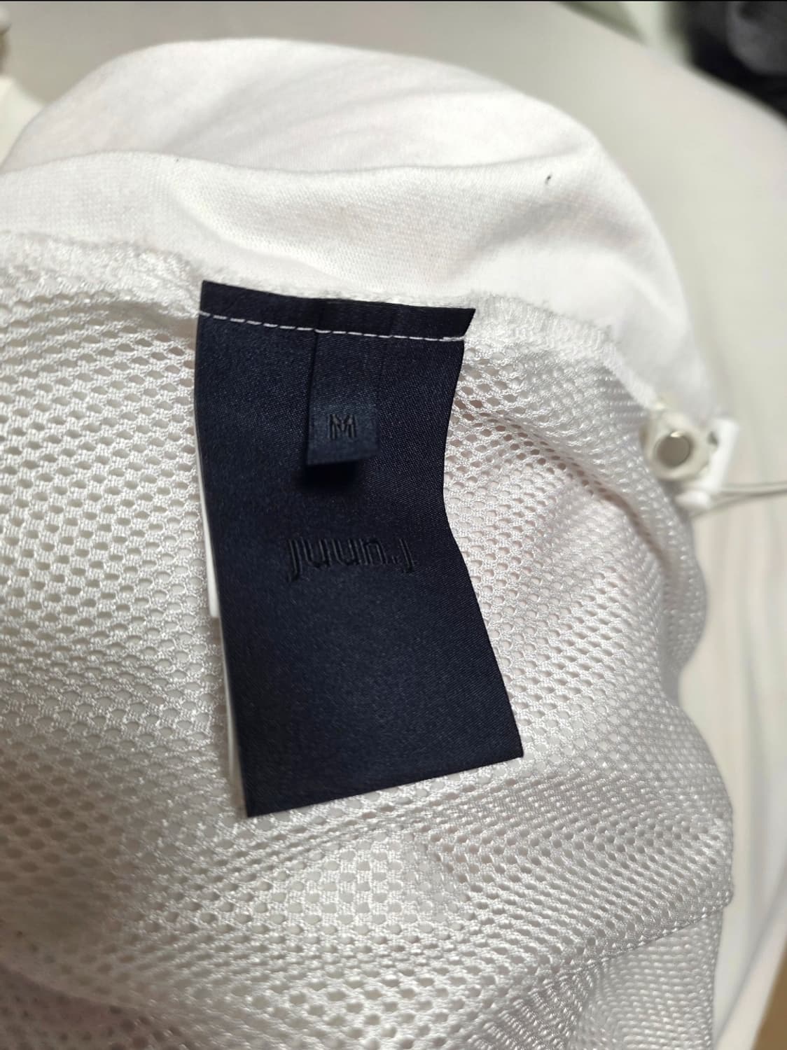 준지 후드 반팔 오버핏 M (가슴단면 73) 면+나일론+폴리 상품이미지5