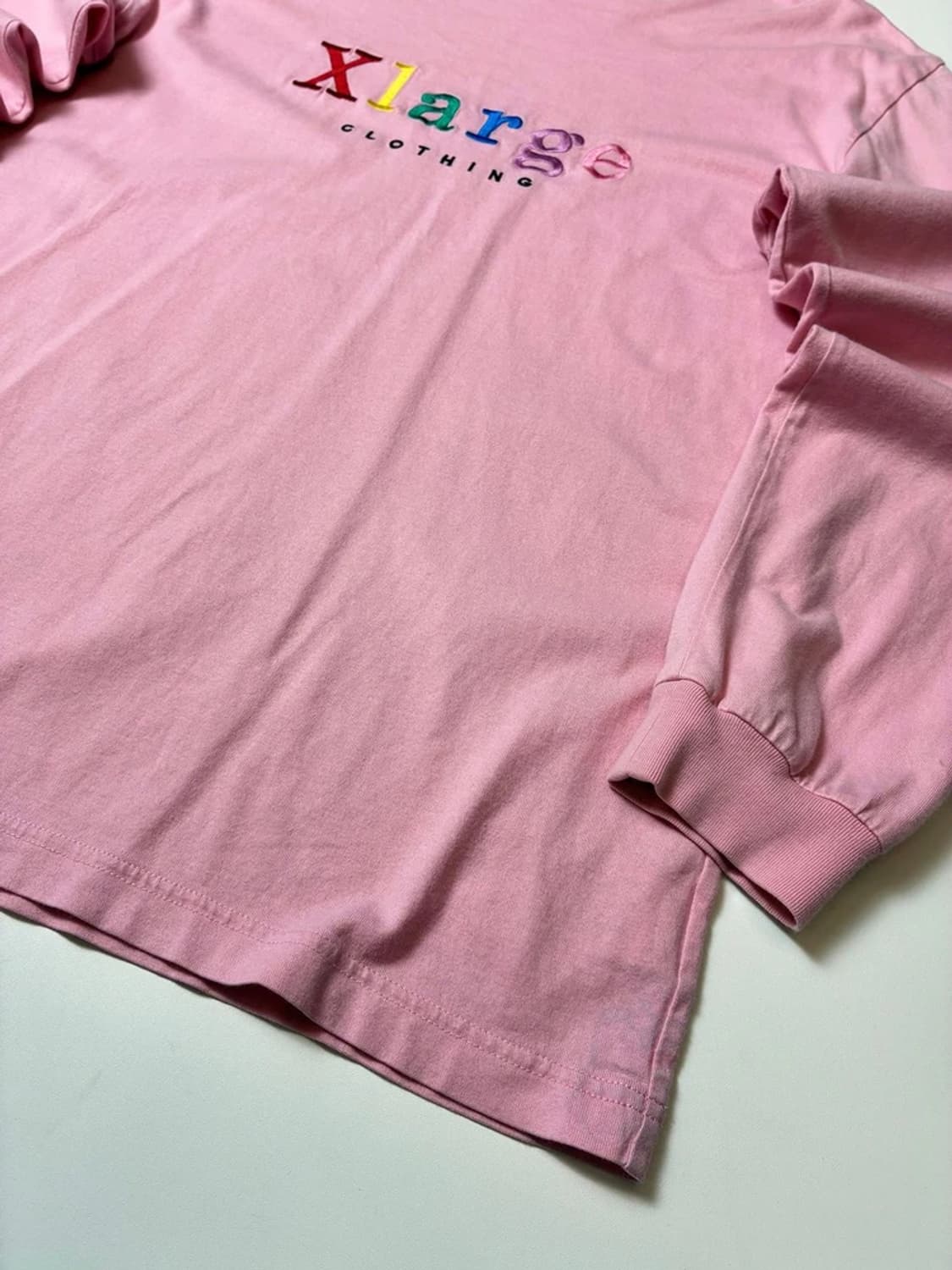 엑스라지 XLARGE 재팬 핑크 롱 슬리브 PN8973 상품이미지4