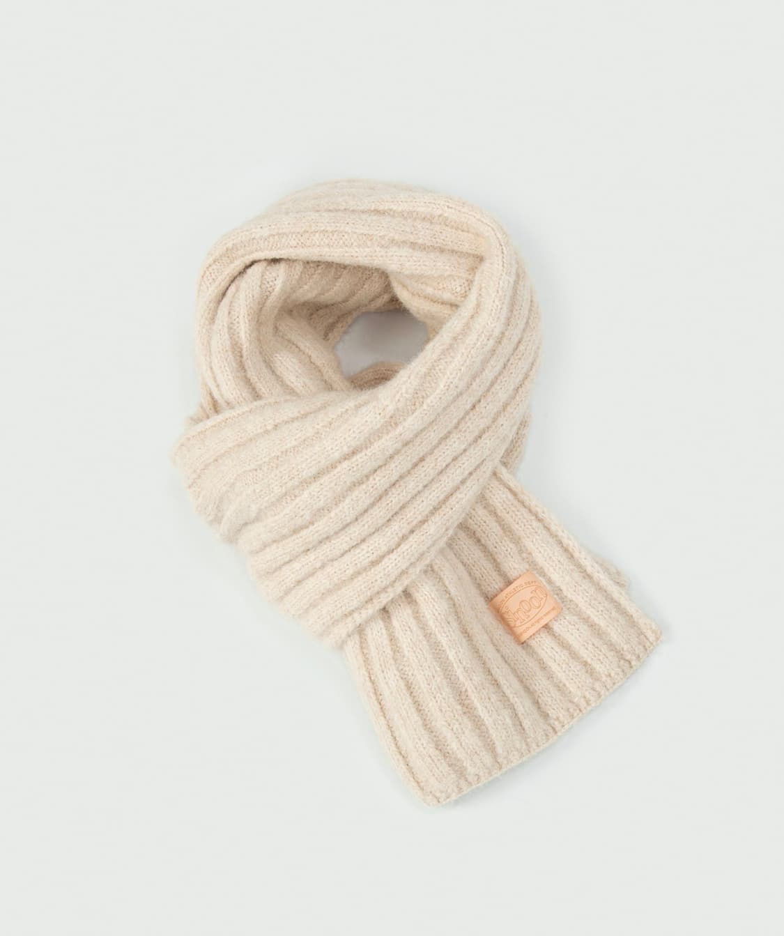 sinoon HAIRY COZY MUFFLER (LIGHT BEIGE) 상품이미지1