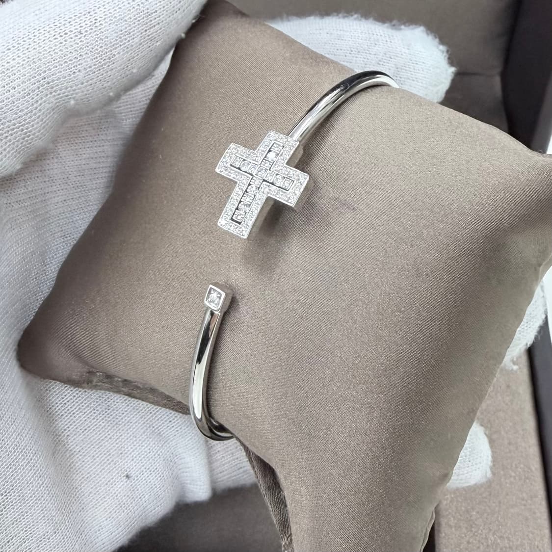 [S급/M] 다미아니 벨에포크 다이아 팔찌 화이트 골드 상품이미지4