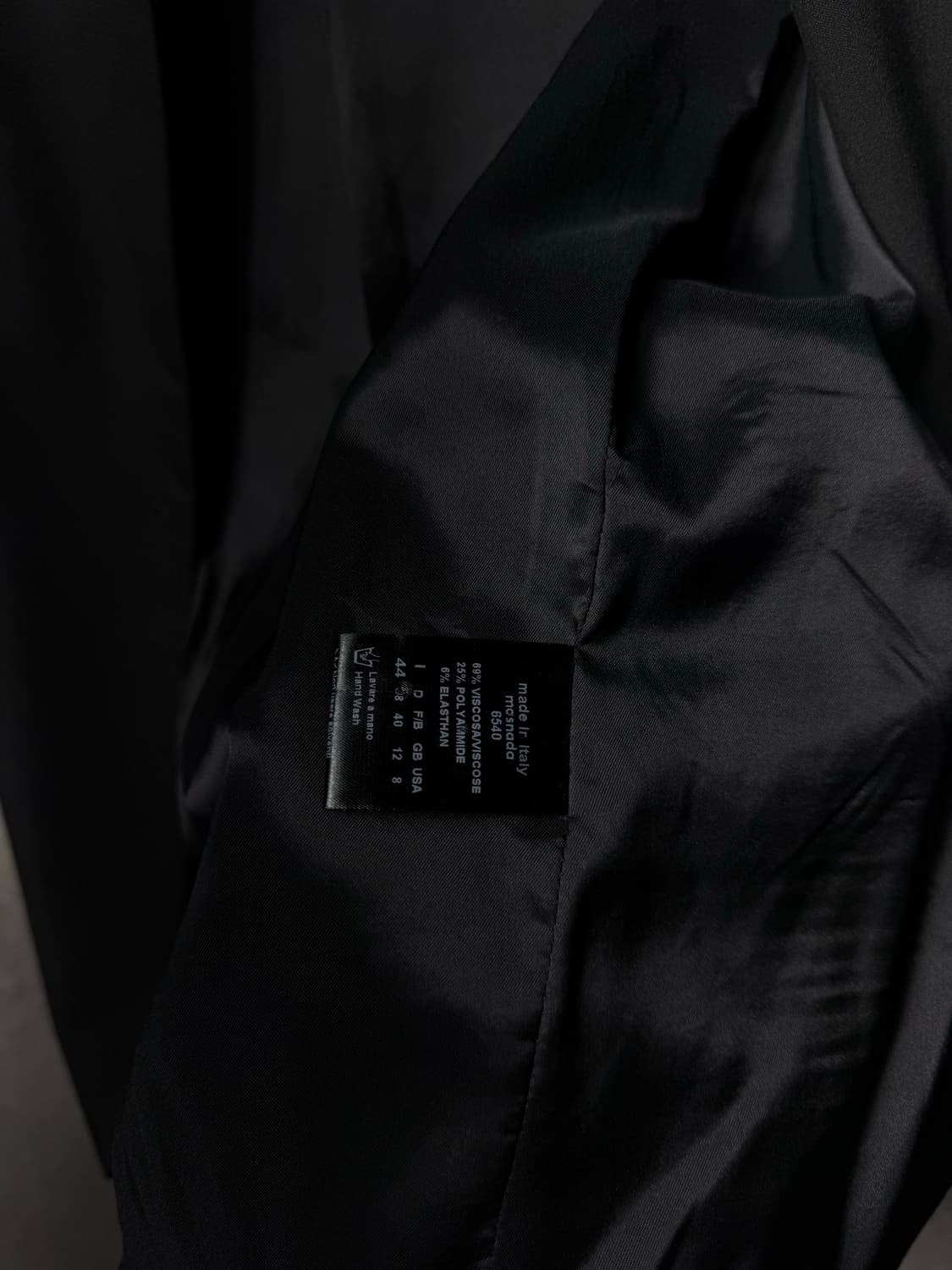 Masnada Leather Sleeve Hand Seam Jacket 상품이미지9