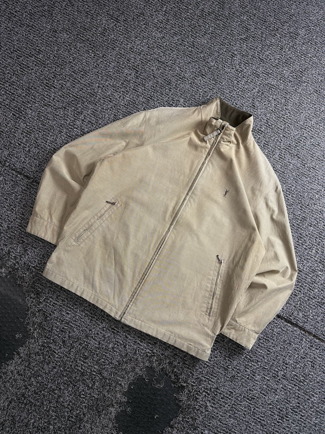 90s YSL 입생로랑 바라쿠다 블루종 자켓 4507 상품이미지1
