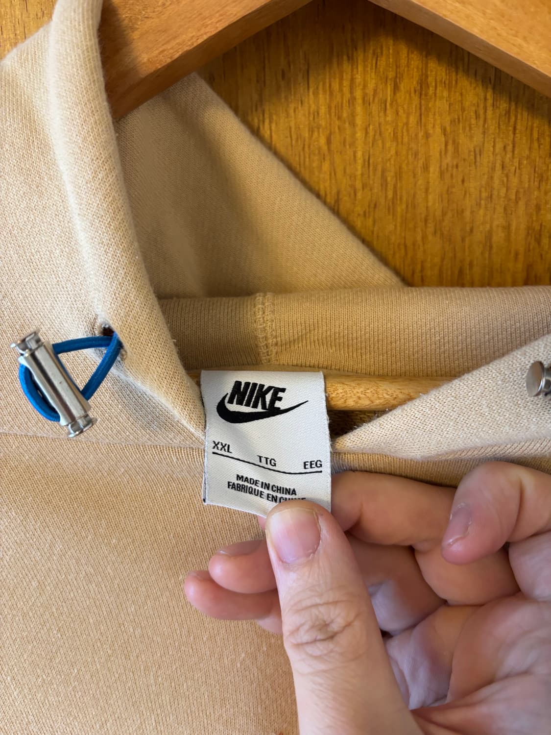 나이키 nsw 에어 프렌치테리후드 오렌지 상품이미지3