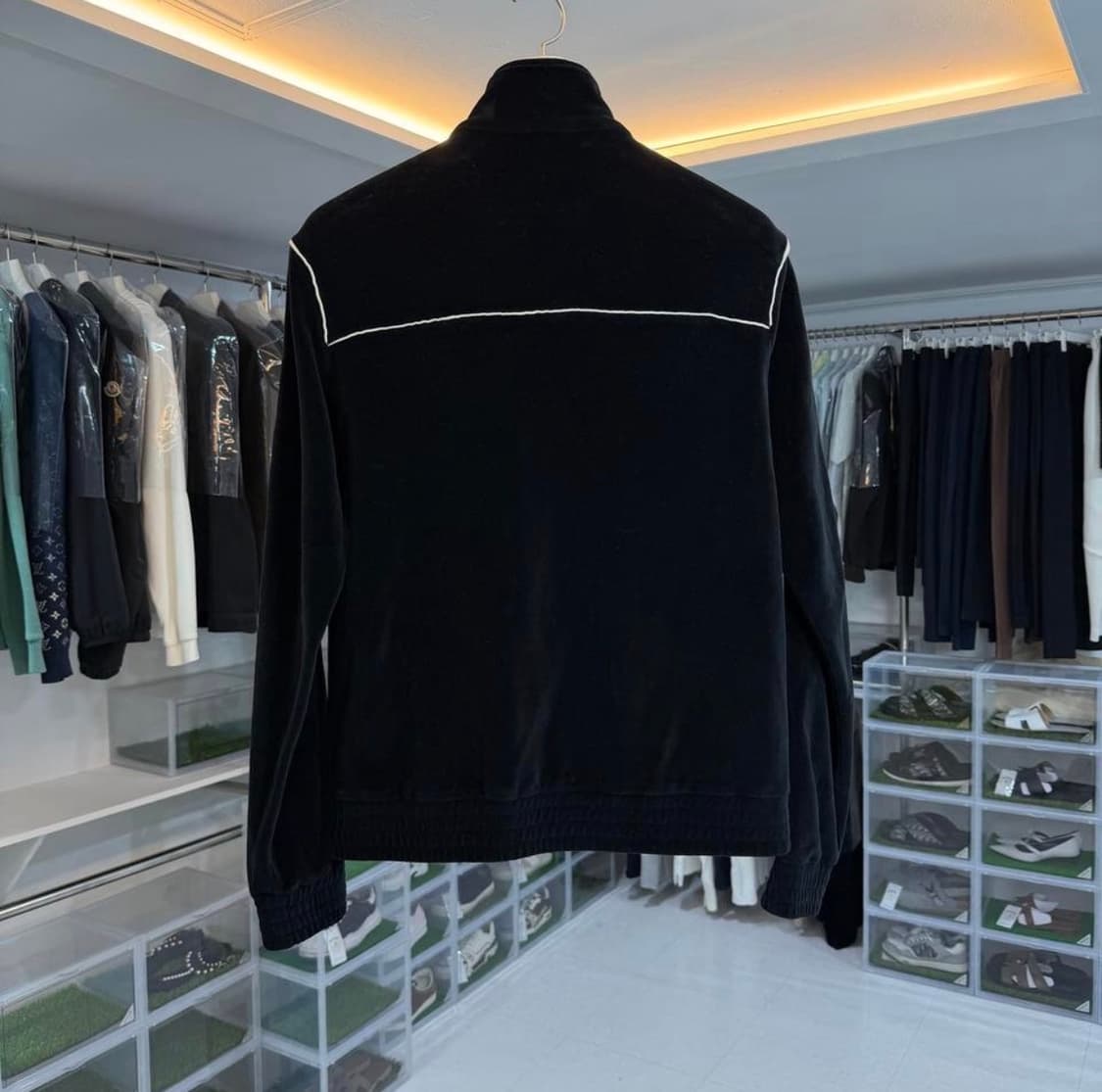 [리오브전포점] 셀린느 트리오페 벨루어 트랙 벨벳 집업 상품이미지2