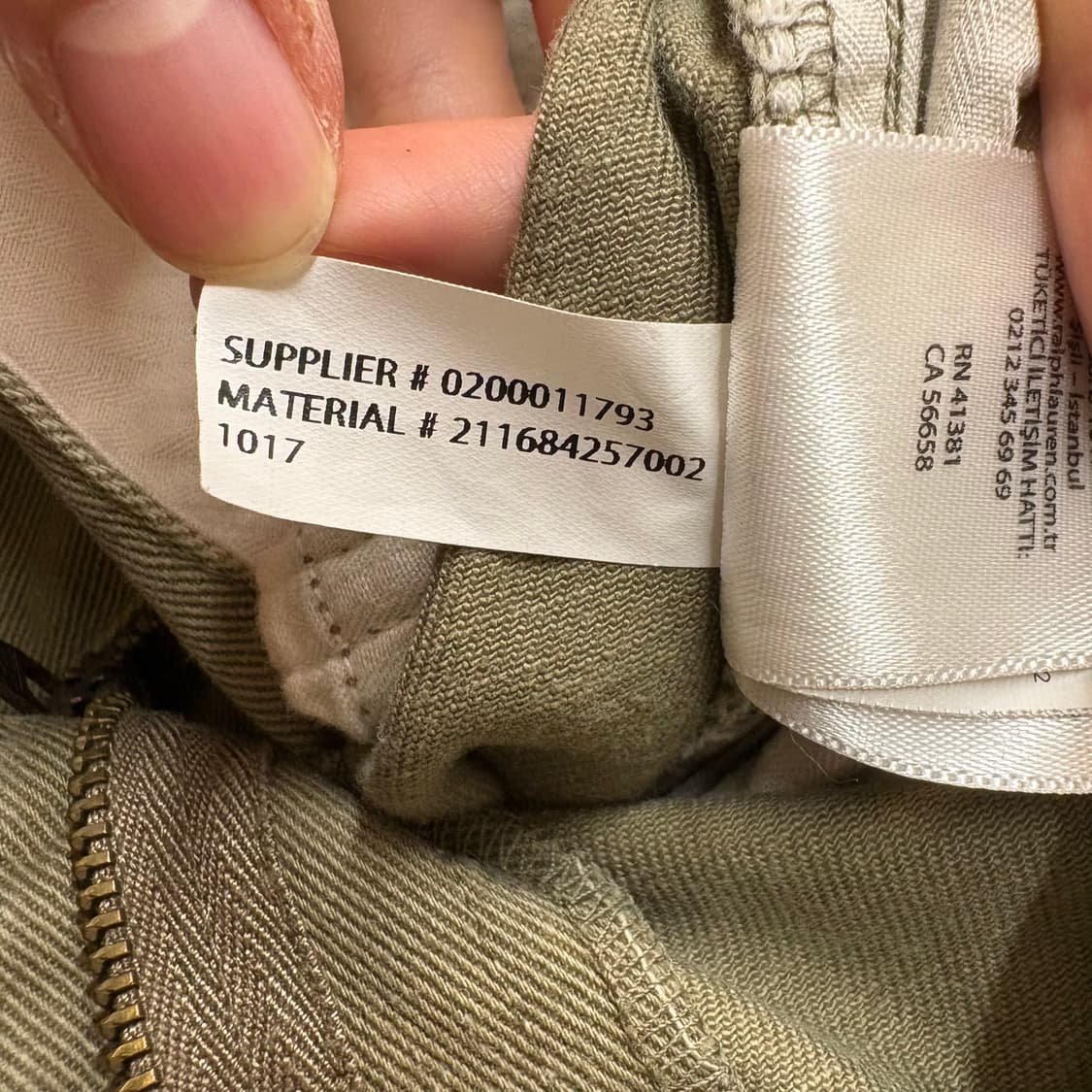 랄프로렌 폴로 커브드 팬츠 바지  상품이미지3