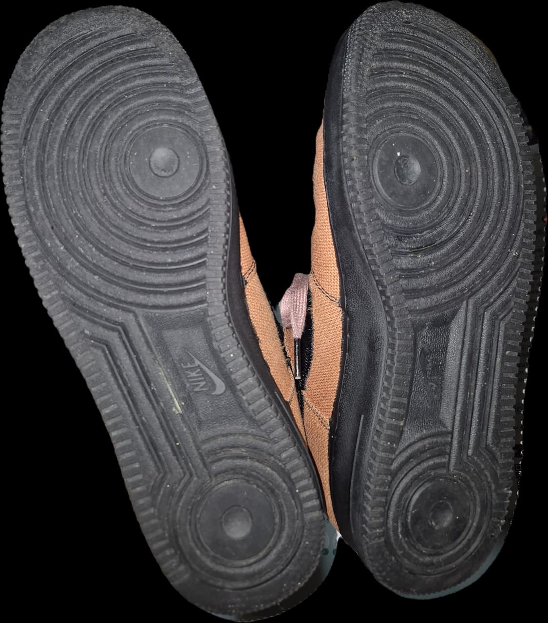 나이키 스투시 에어포스 트리플블랙 285 상품이미지5