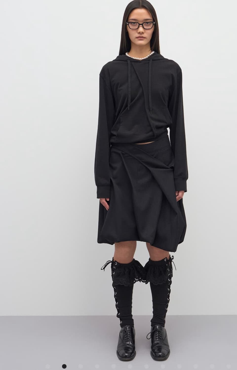 LCDC twill volume skirt M 상품이미지1