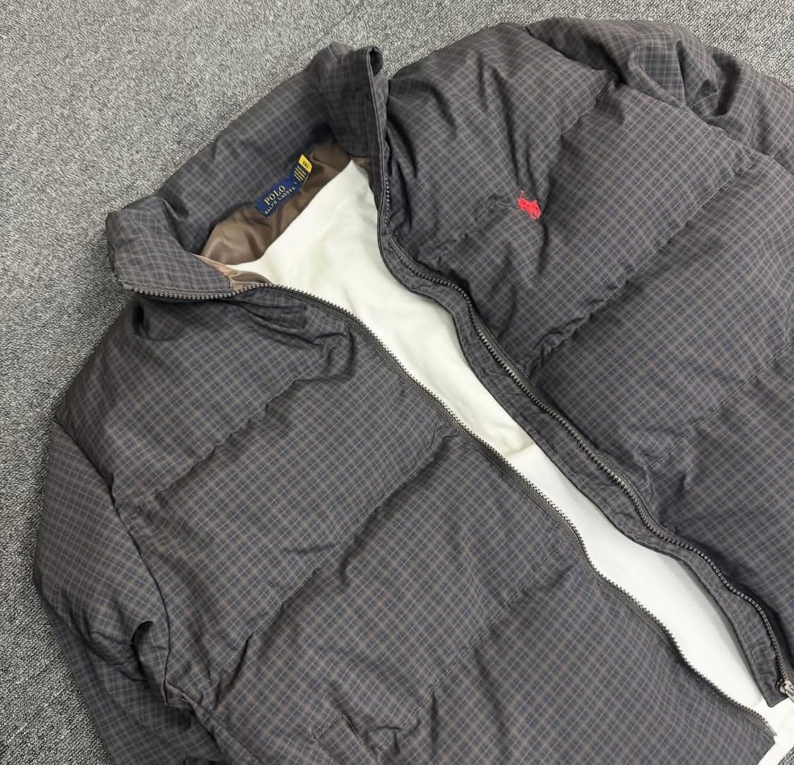 폴로 블랙 집업패딩 상품이미지2