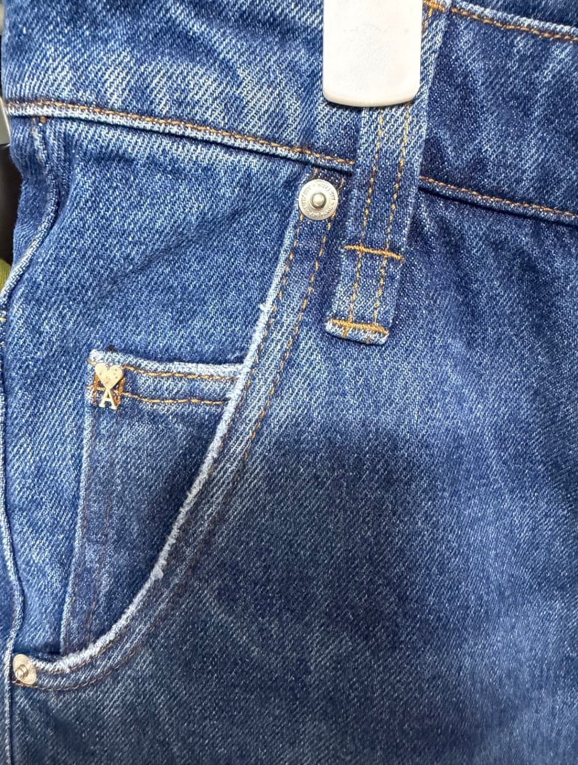 아미 배기핏 데님진 상품이미지3