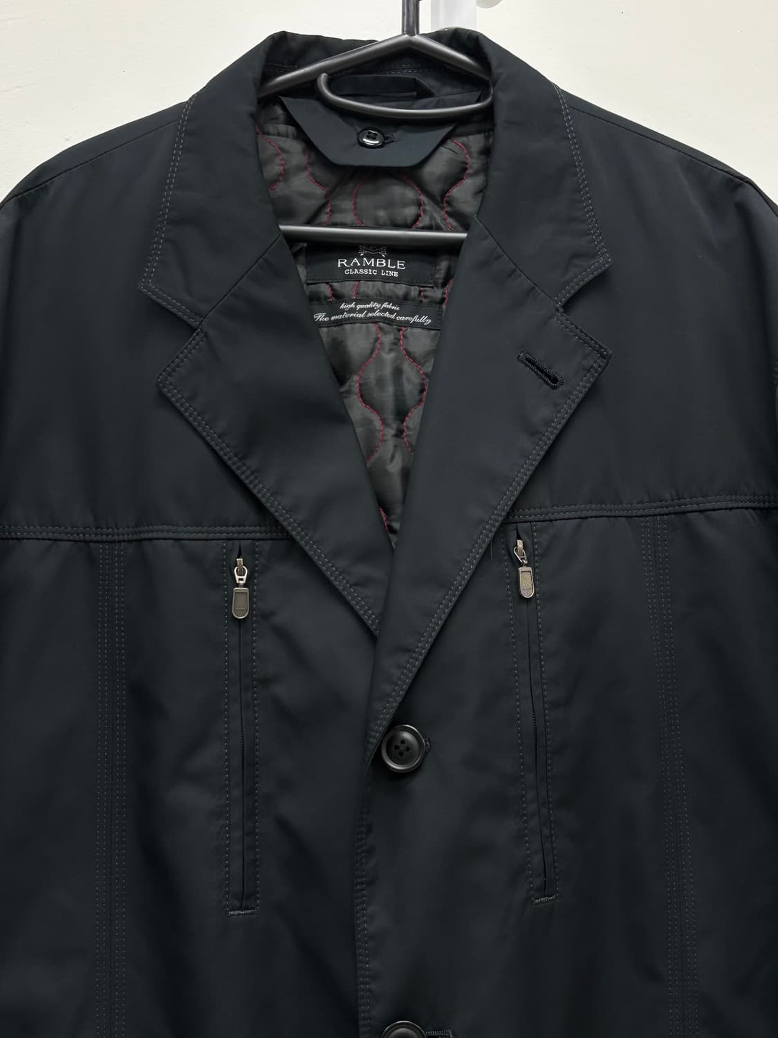 빈티지 오버핏 블랙 블레이저 자켓 상품이미지6