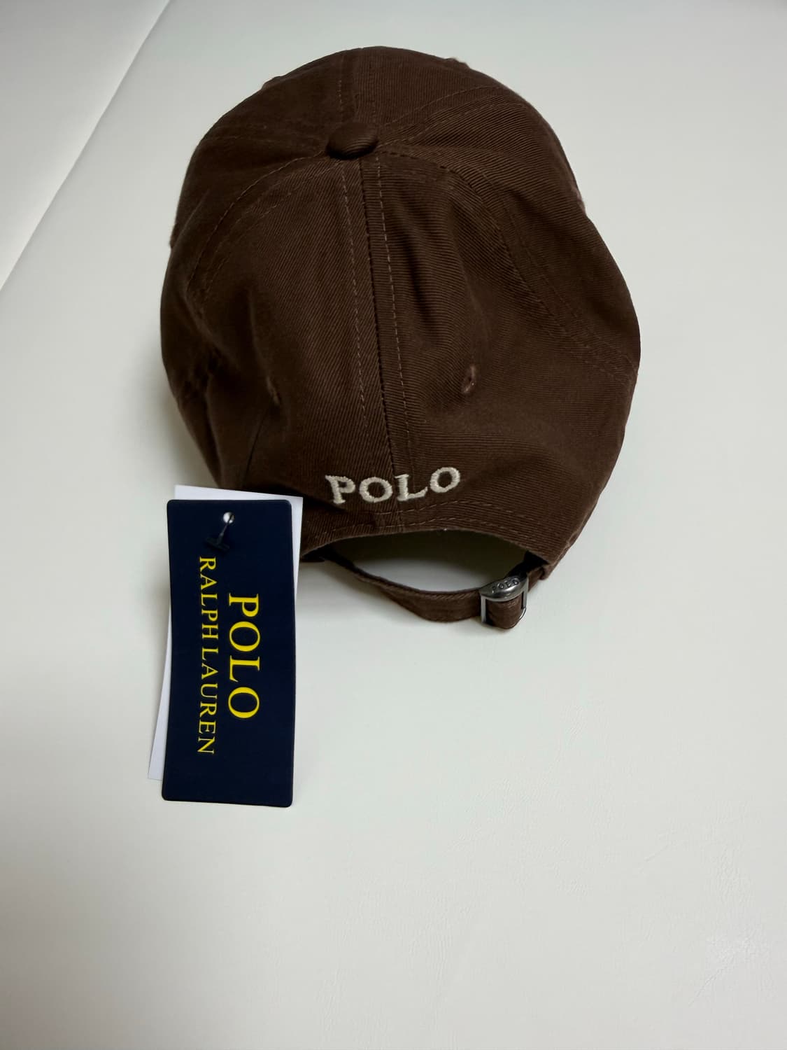  폴로 랄프로렌 볼캡모자 (브라운)(새상품) 상품이미지2