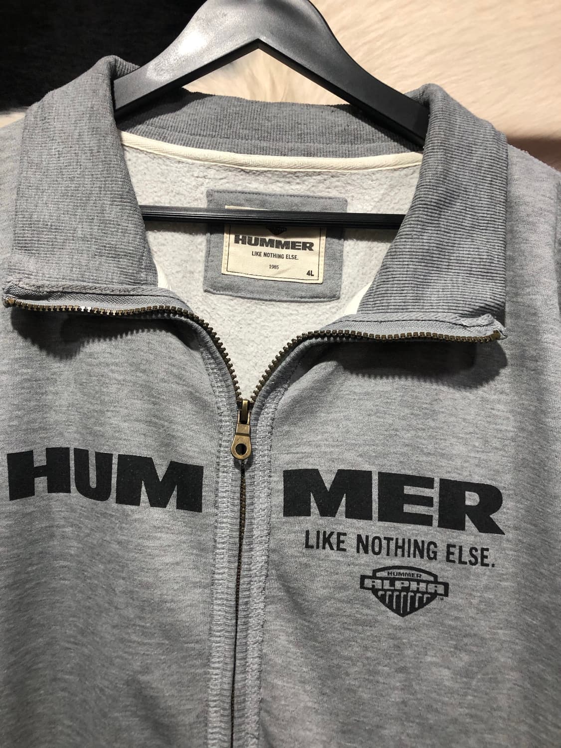 HUMMER 그레이 집업  상품이미지3