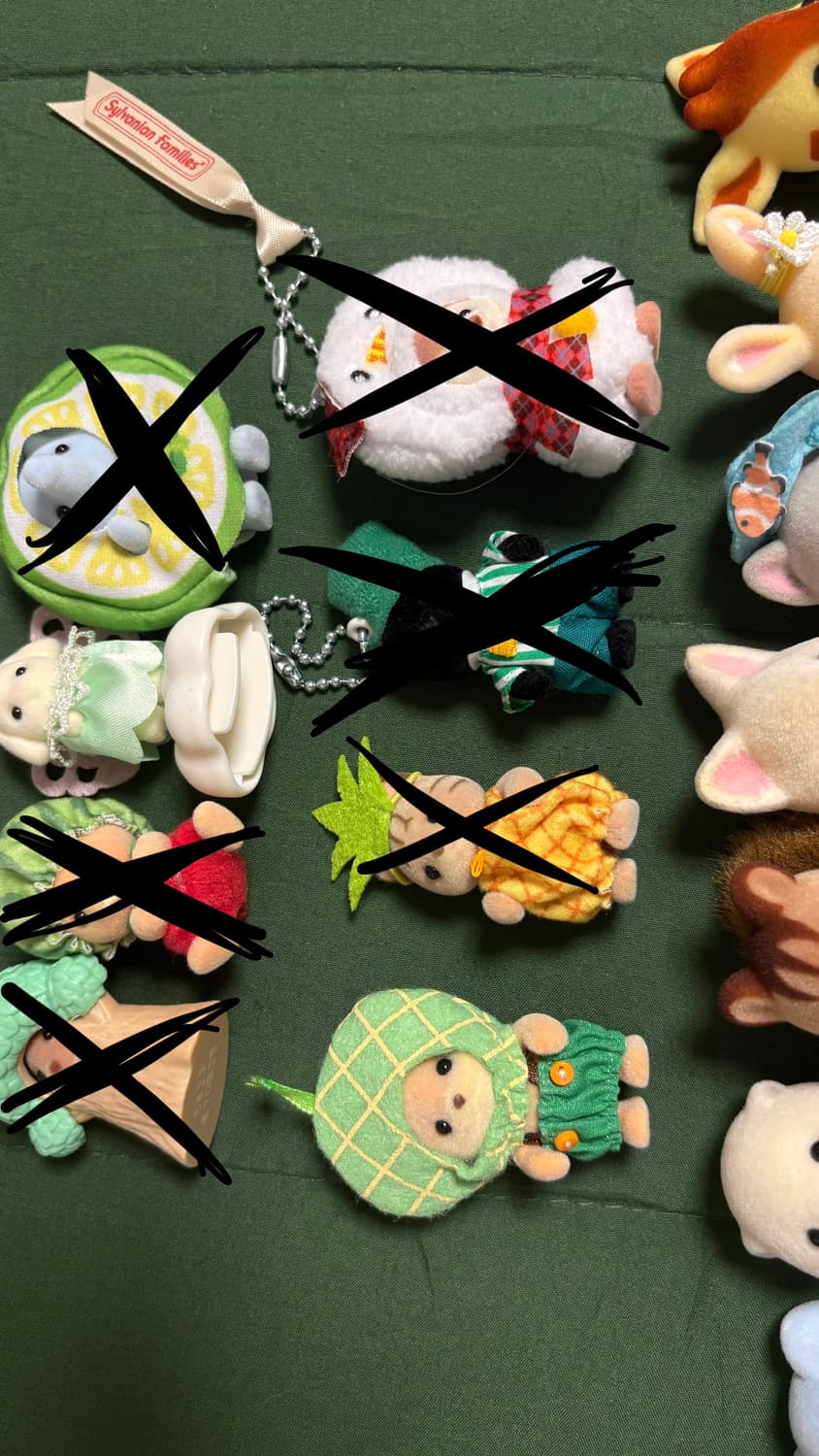 [실바니안 패밀리] 인형 옷 소품 일괄 상품이미지3