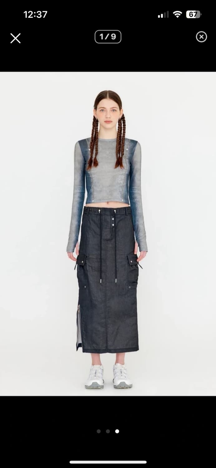 YUSE 데님 스타일 긴팔 상품이미지1