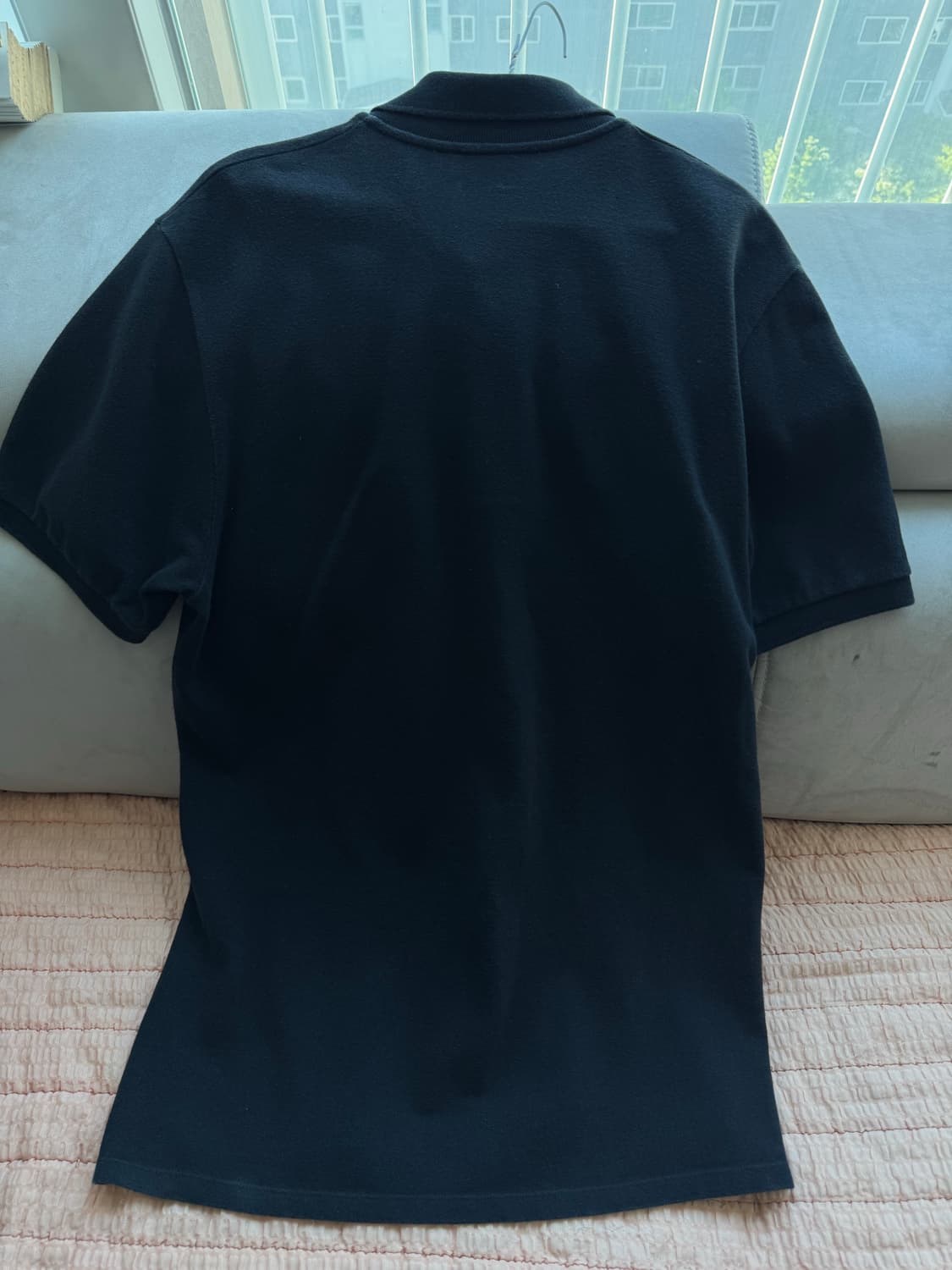 메종키츠네 폭스헤드 블랙 pk 카라 반팔티 상품이미지4