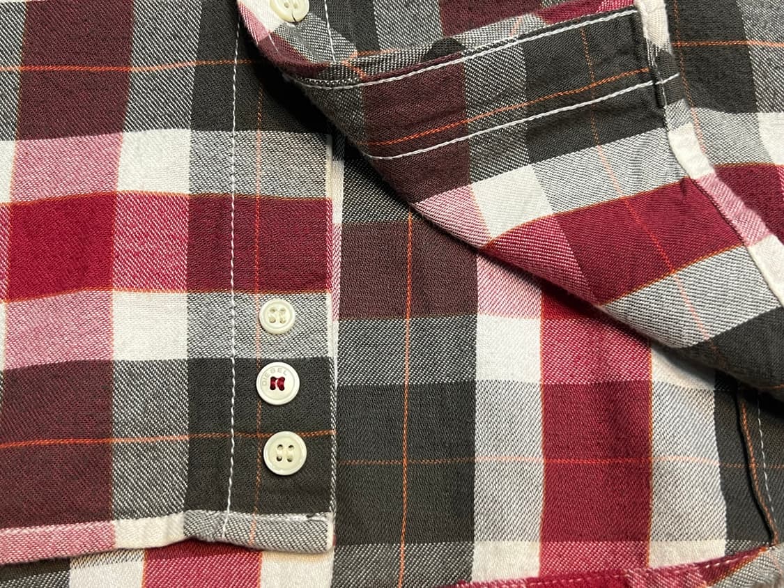 100 Diesel 디젤 플란넬 체크셔츠  상품이미지6