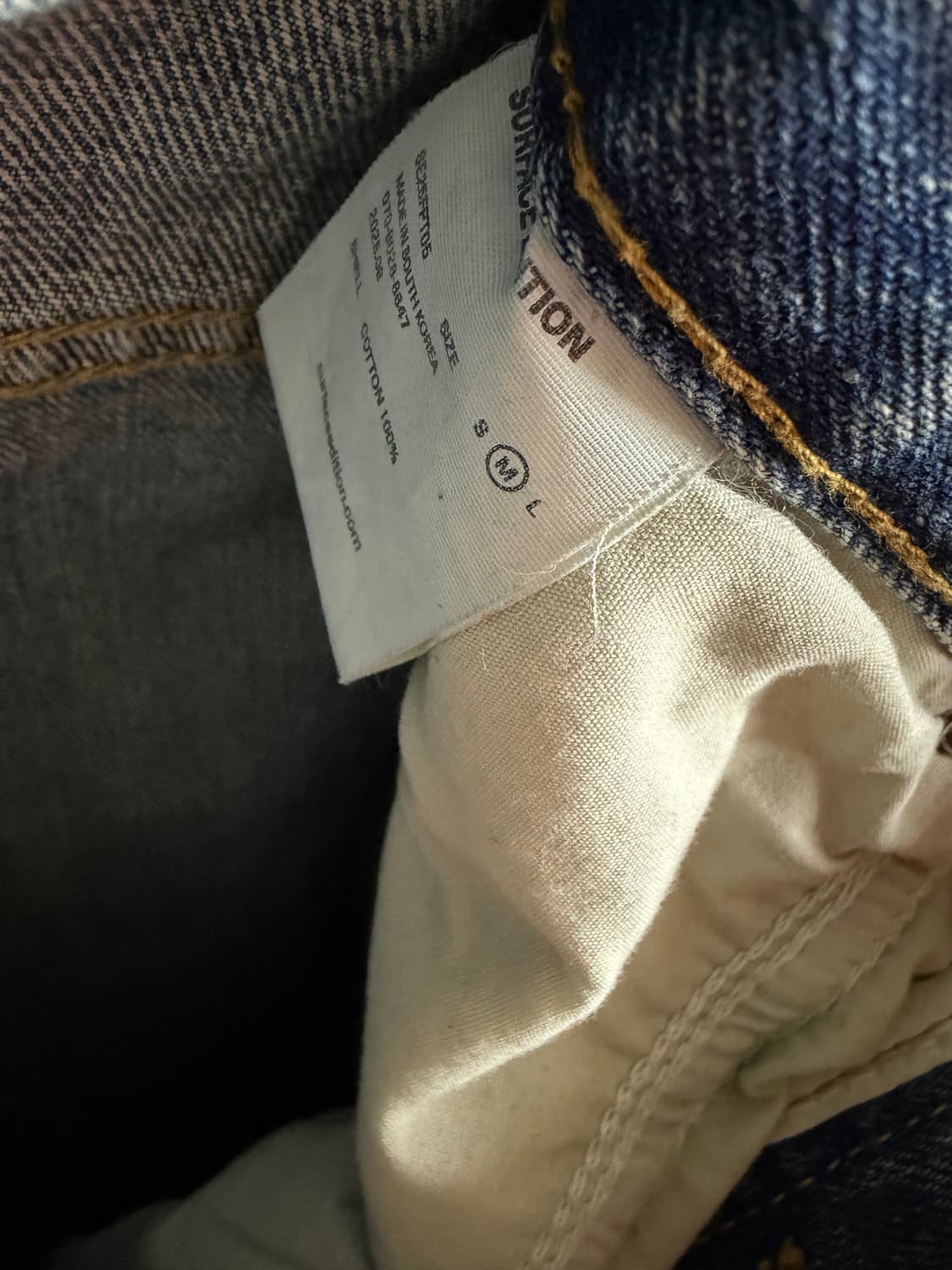 LOST STRAIGHT DENIM PANTS INDIGO (M) 상품이미지4