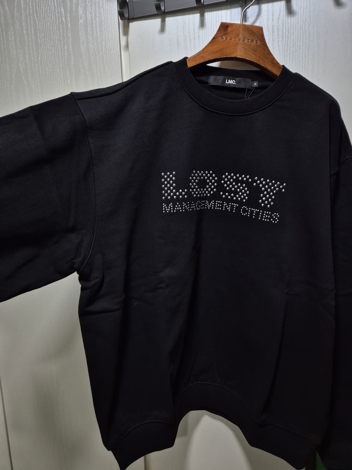 LMC 로스트 맨투맨 블랙 상품이미지4