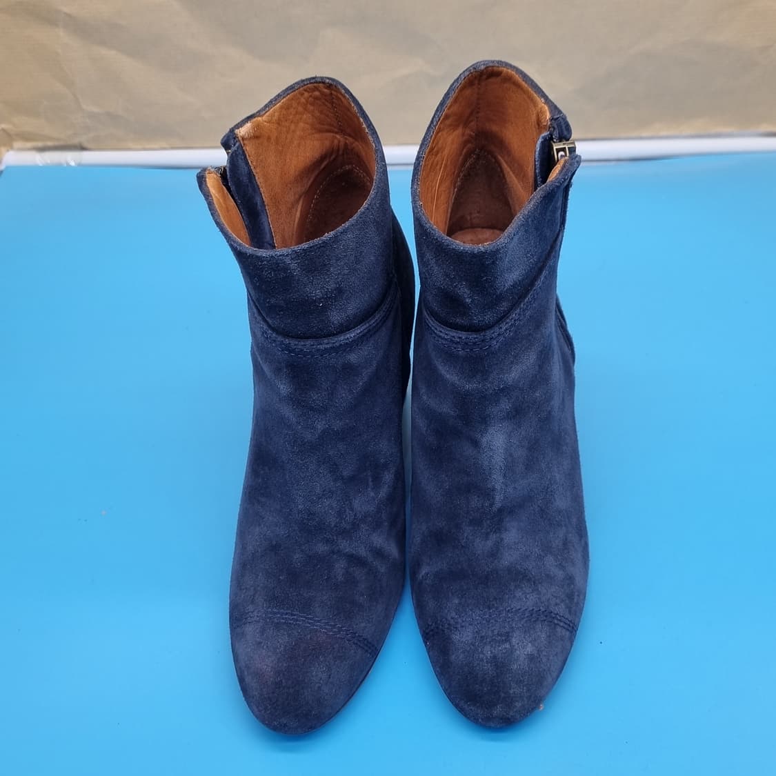 랑방 스웨이드 앵클부츠 230 굽9 상품이미지2