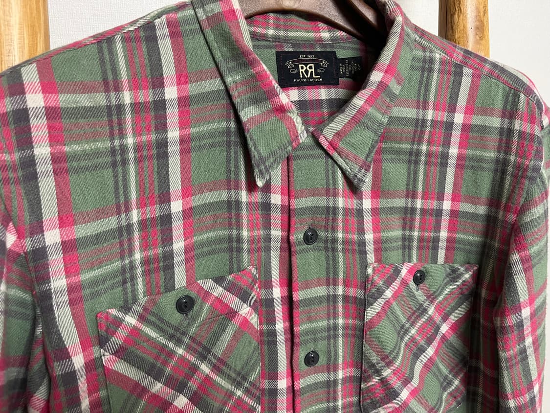 (L) RRL 캠프 셔츠 상품이미지3